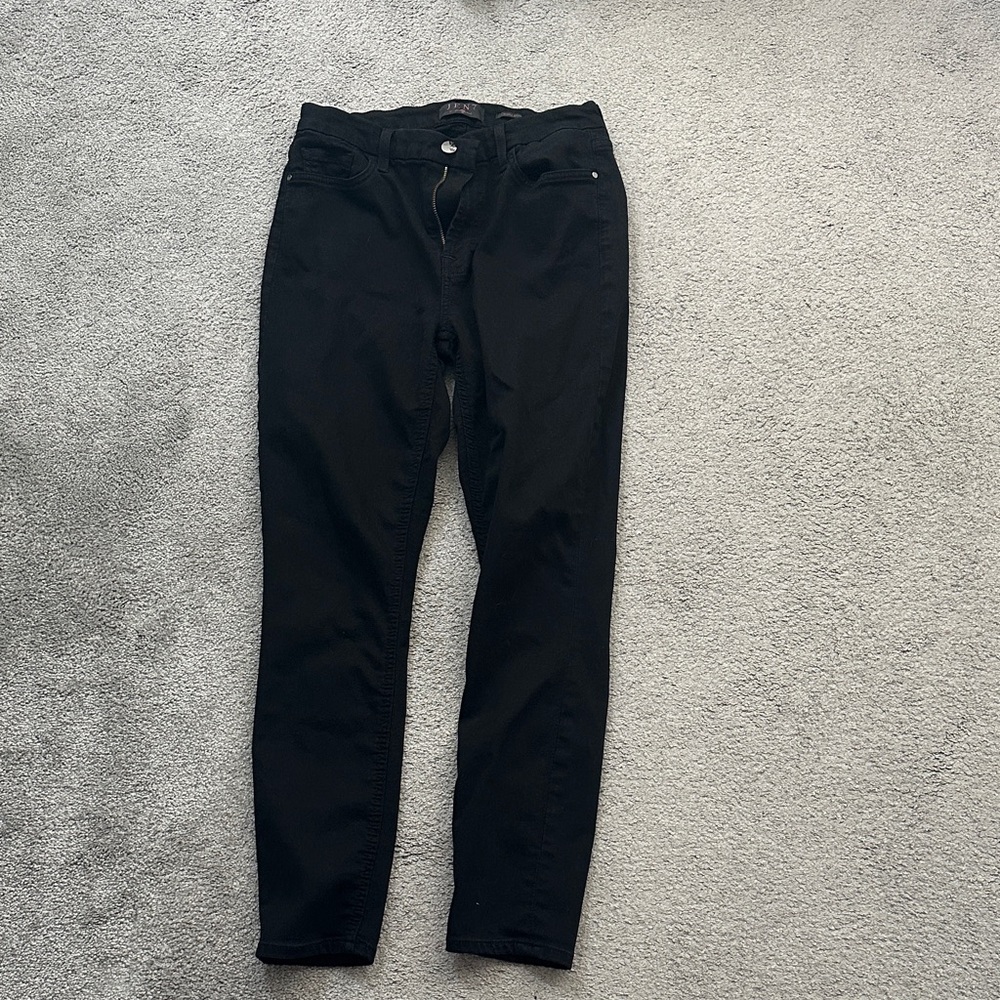 7 For All Mankind Women's Black Skinny Jeans